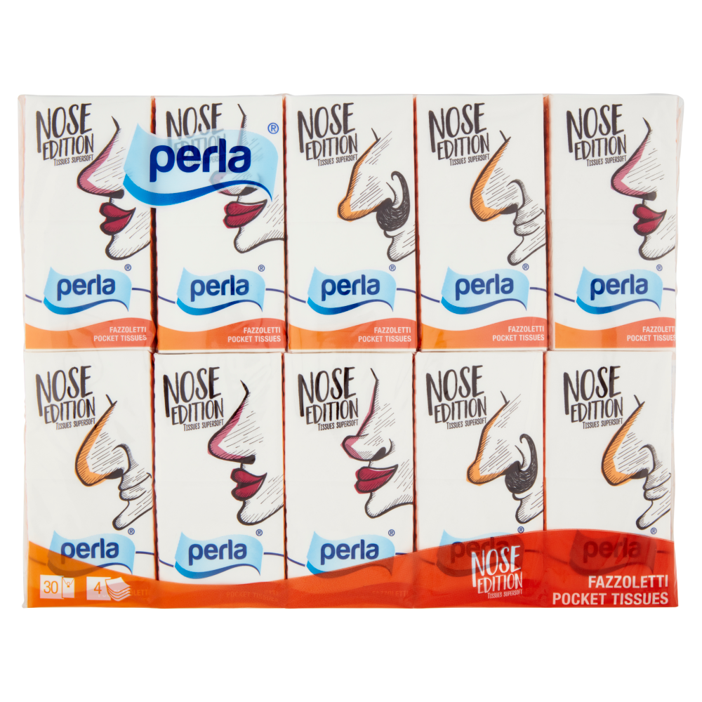 perla Nose Edition Fazzoletti 30 pz