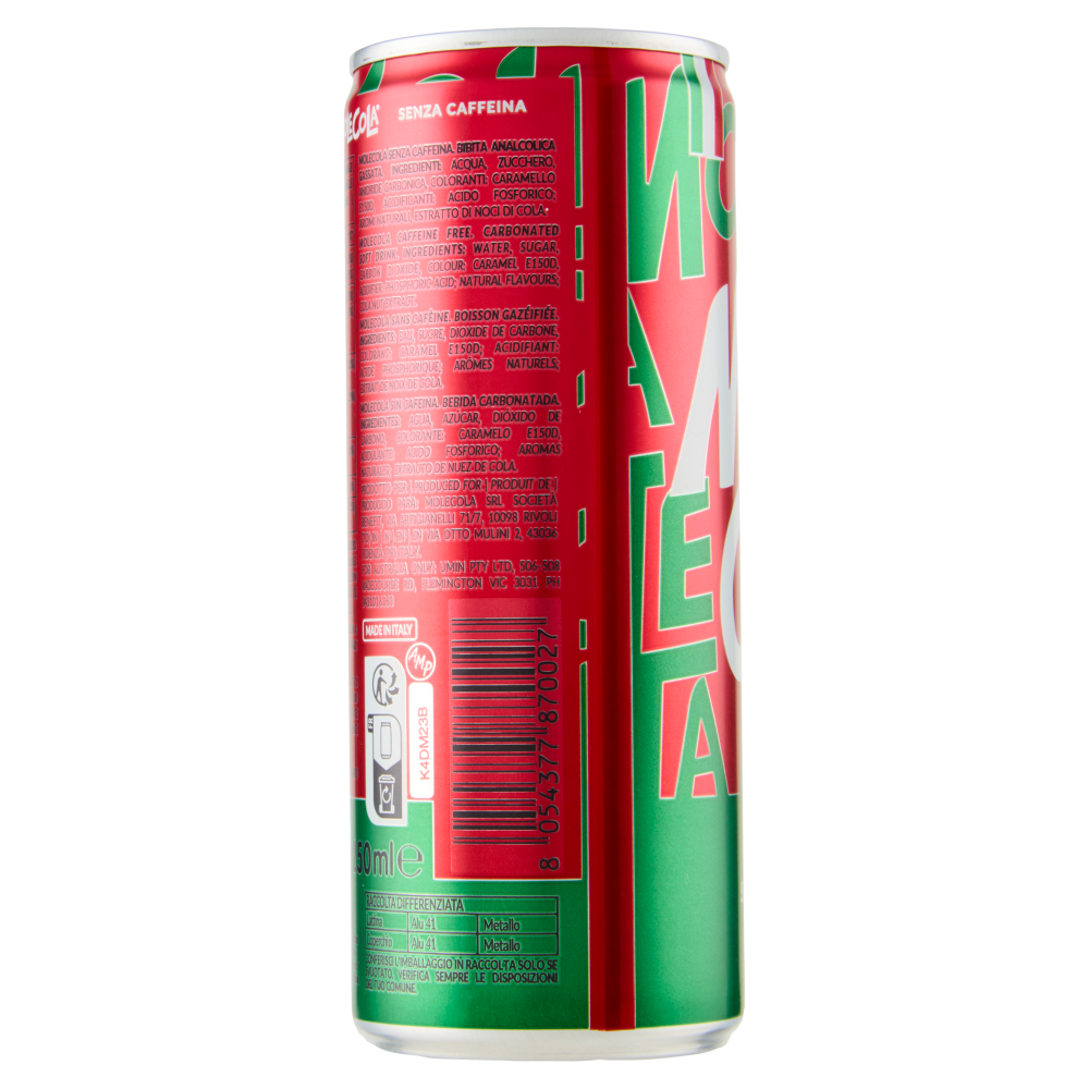 MoleCola Senza Caffeina 250 ml