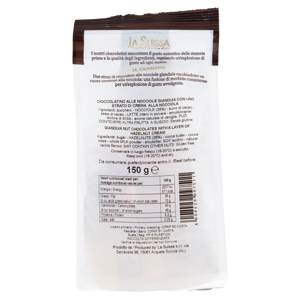 La Suissa Cremino 150 g