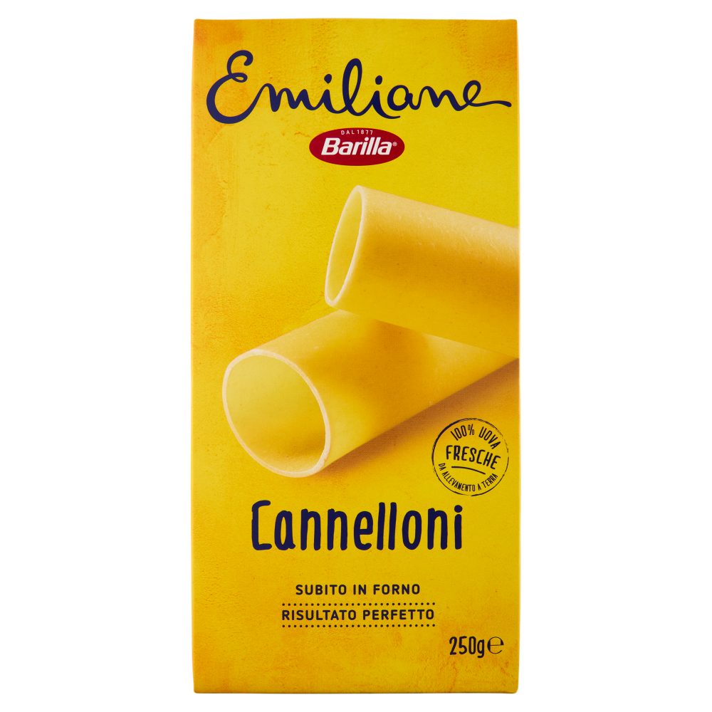 Barilla Emiliane Cannelloni Pasta all'Uovo 250 g
