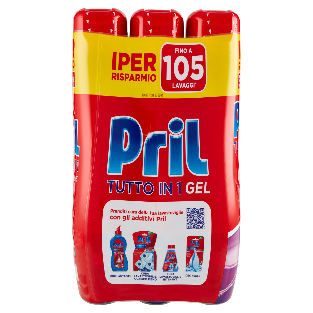 PRIL Tutto in 1 Gel Classico 3x630ml