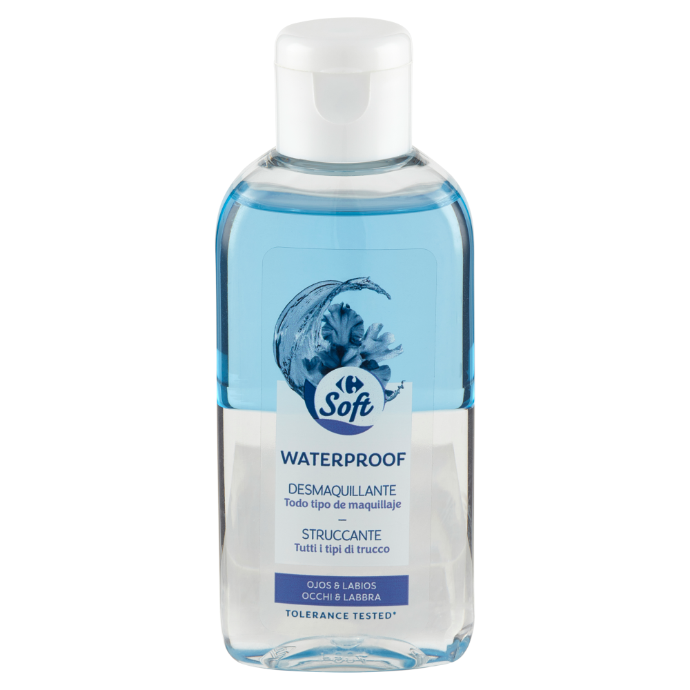 Carrefour Soft mini's Waterproof Struccante tutti i Tipi di Pelle 75 ml