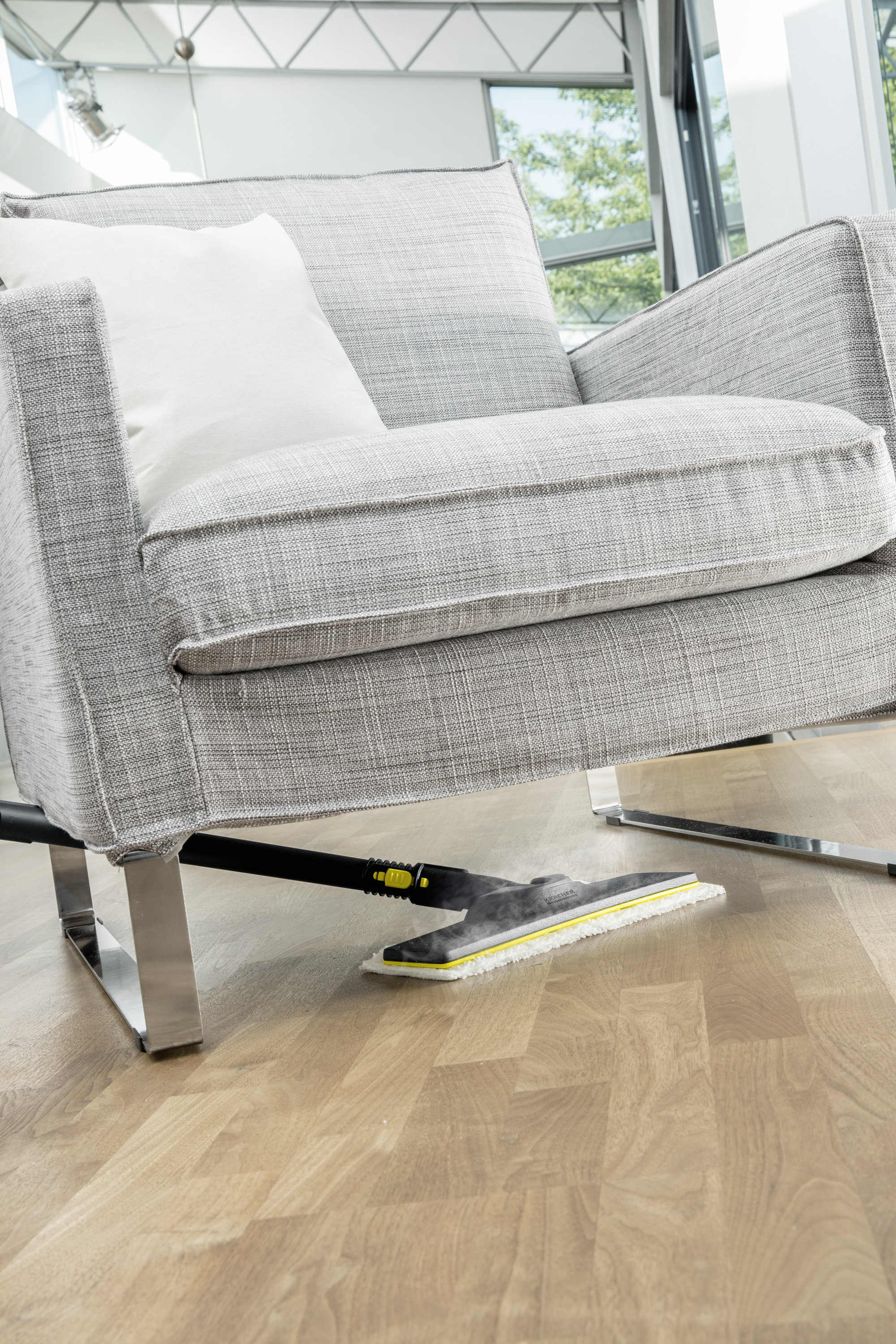 K&auml;rcher SC 3 EasyFix Pulitore a vapore cilindrico 1 L 1900 W Nero, Giallo