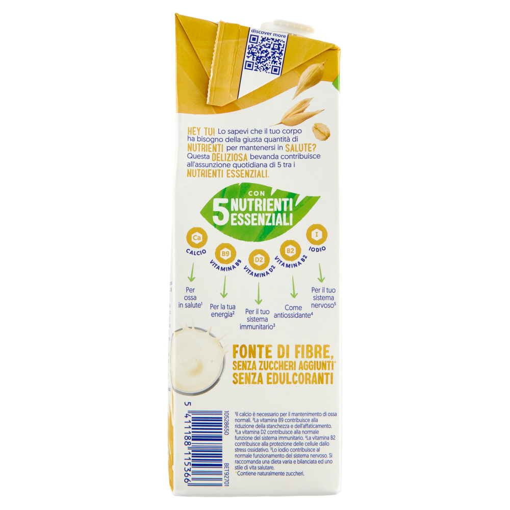 ALPRO Classico Bevanda Vegetale all'Avena, Senza Lattosio, Povero di Grassi, 1l