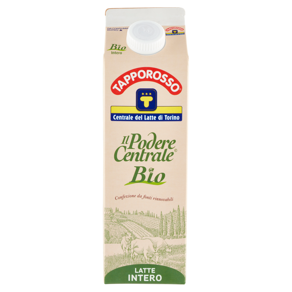 Tapporosso Il Podere Centrale Bio Latte Intero 1 litro