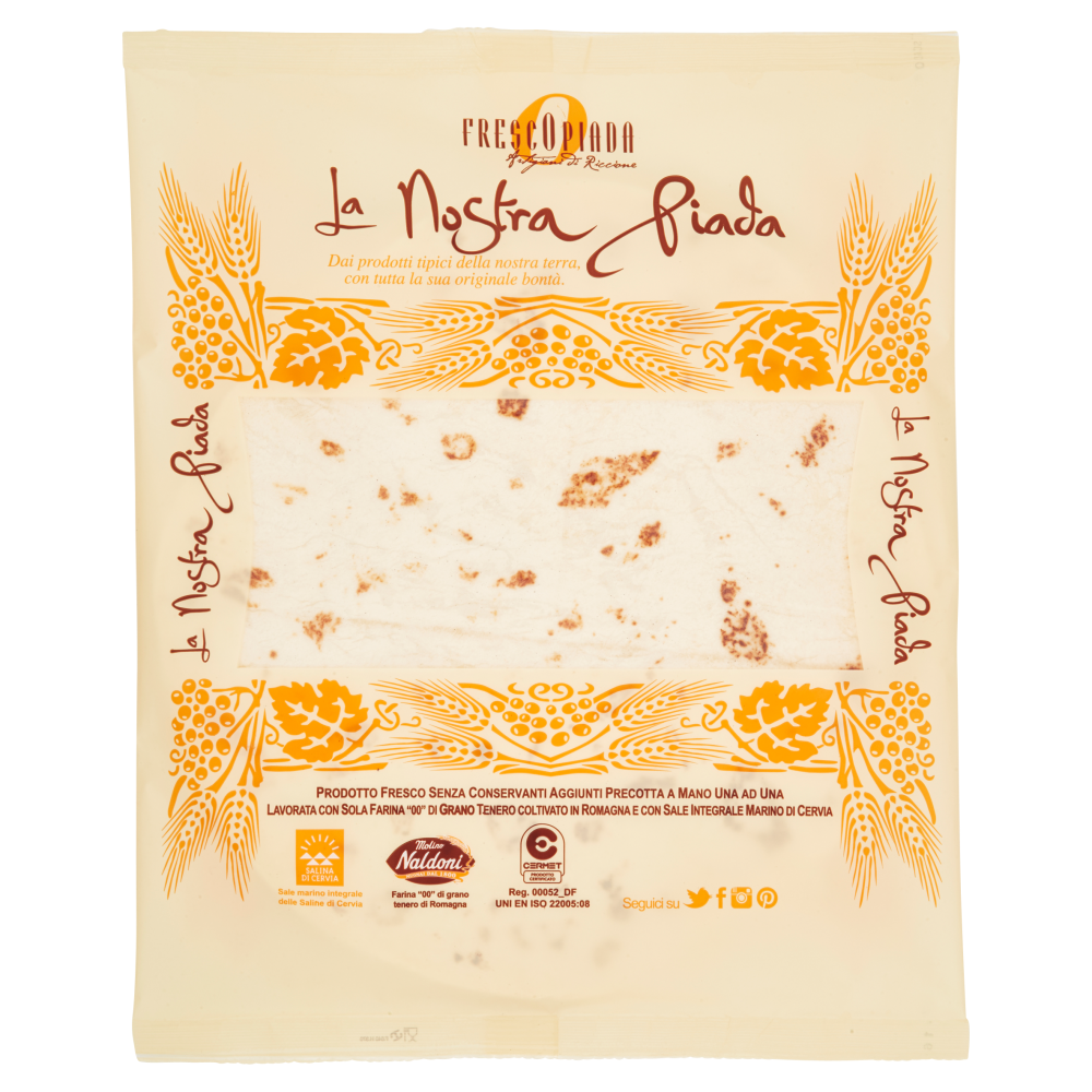 FrescOpiada la Nostra Piada 3 x 120 g