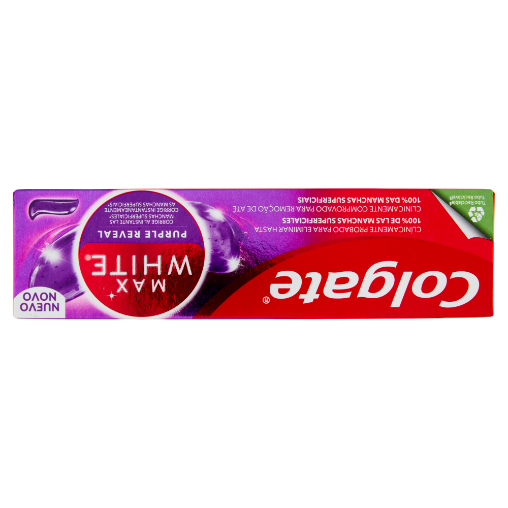 Colgate dentifricio sbiancante Max White Purple Reveal 75 ml