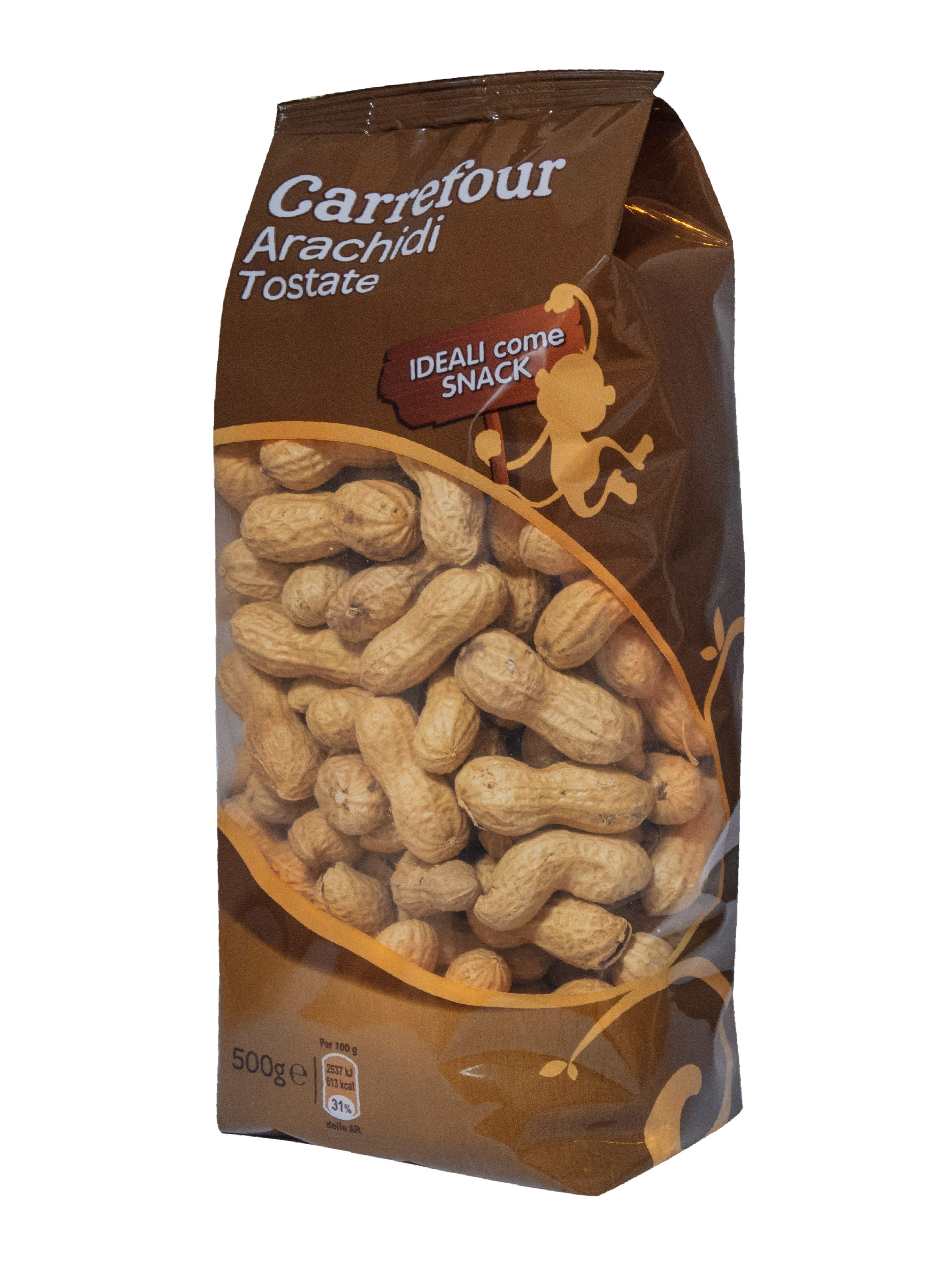 Carrefour il Mercato Arachidi in guscio tostate 500 g