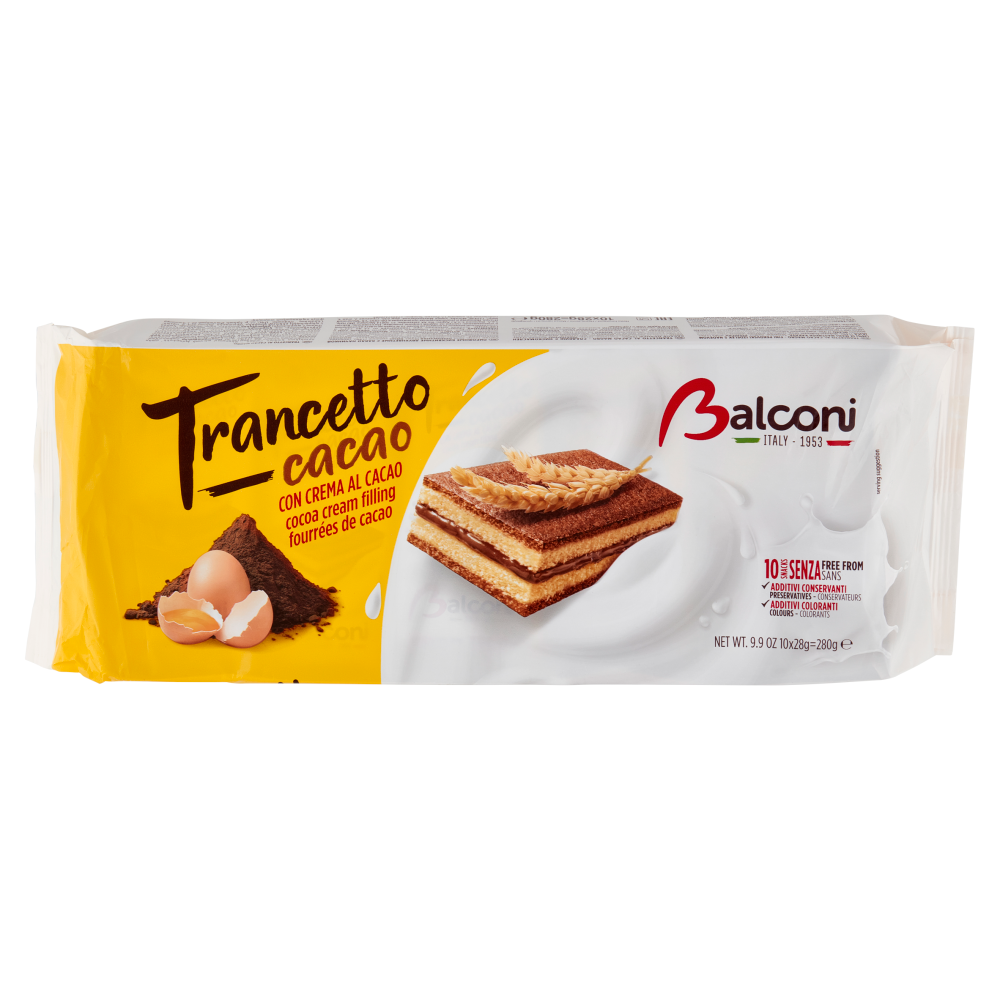 Balconi Trancetto cacao 10 x 28 g