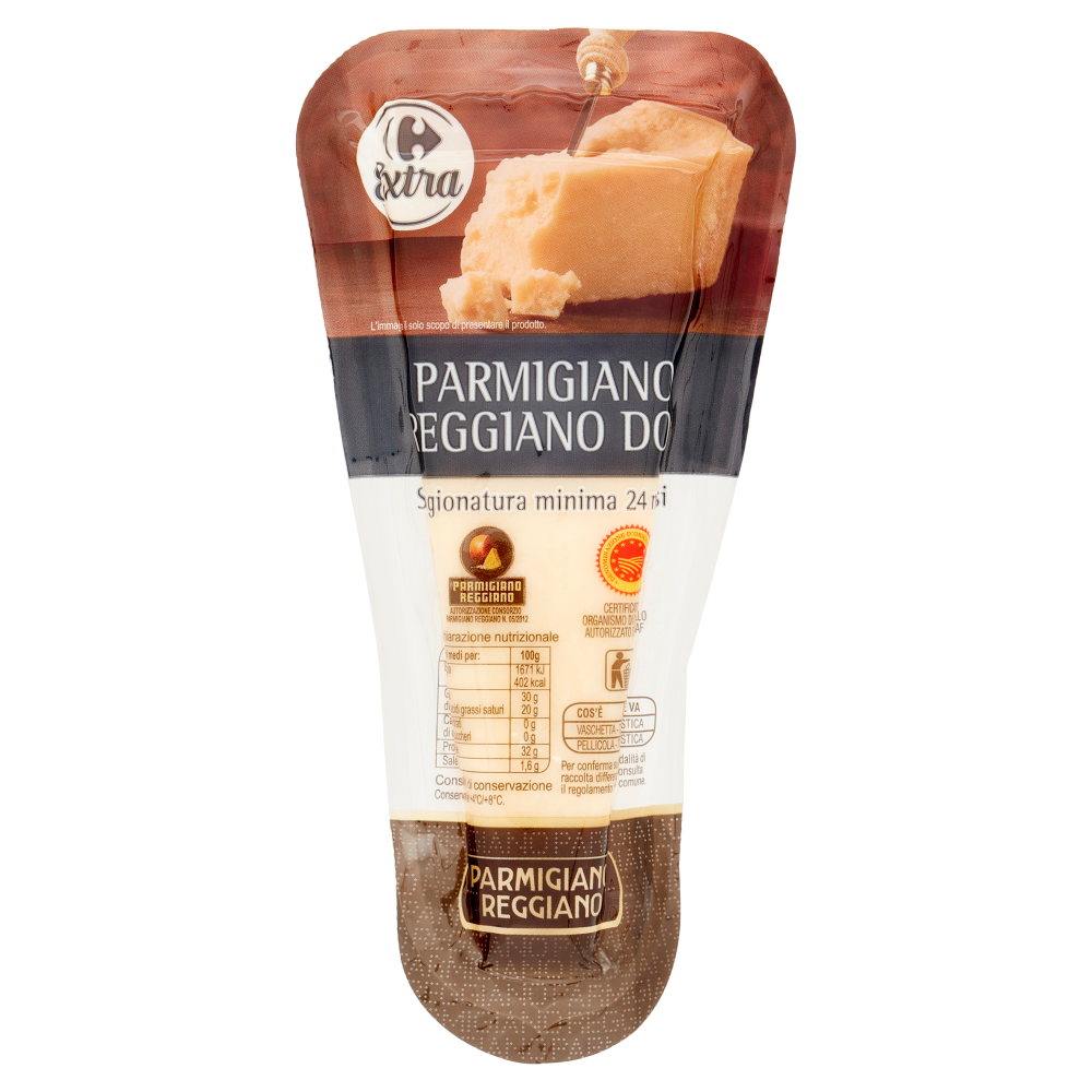 Carrefour Extra Parmigiano Reggiano DOC Stagionatura minima 24 mesi 300 g