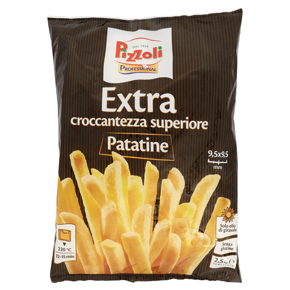 Pizzoli Professional Extra Patatine Surgelate 2,5 kg