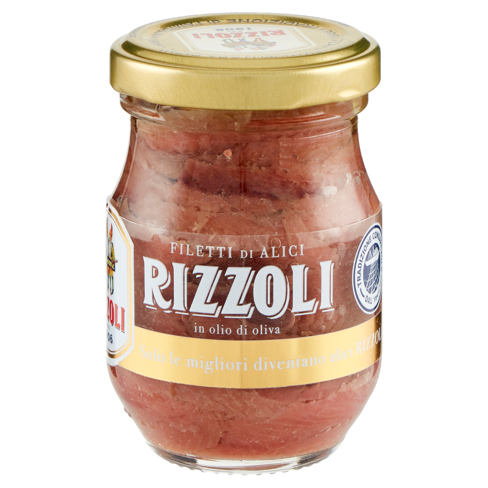 Rizzoli Filetti di Alici in olio di oliva 90 g
