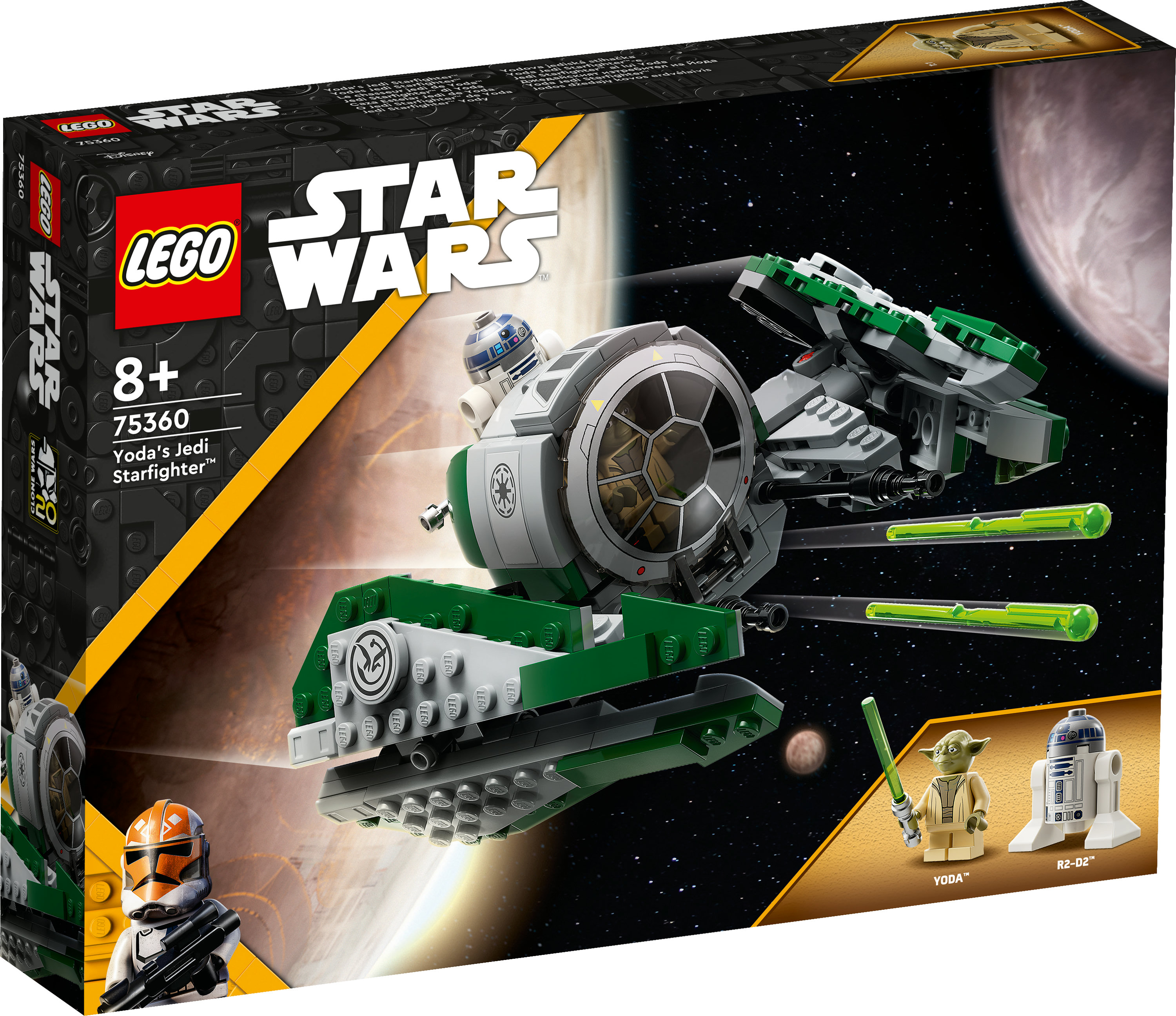 LEGO Star Wars Jedi Starfighter™ di Yoda