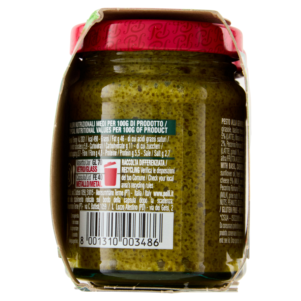 Polli Pesto alla Genovese Senza Aglio 2 x 90 g Carrefour