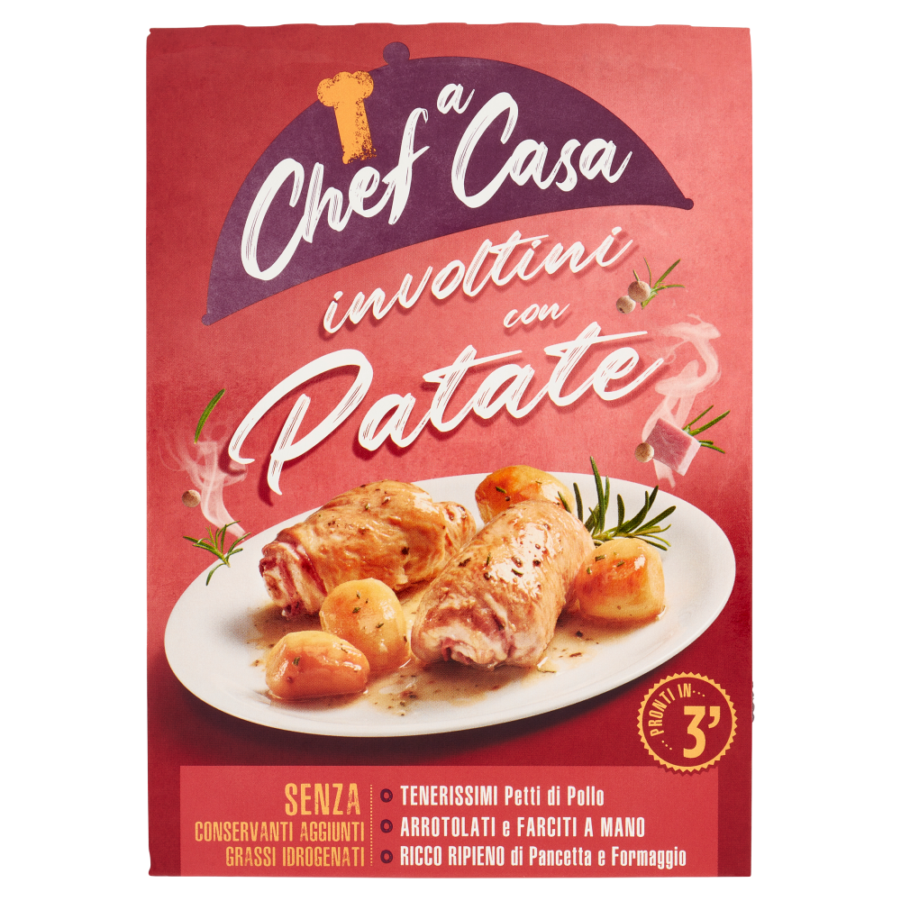 Chef a Casa involtini con Patate 280 g