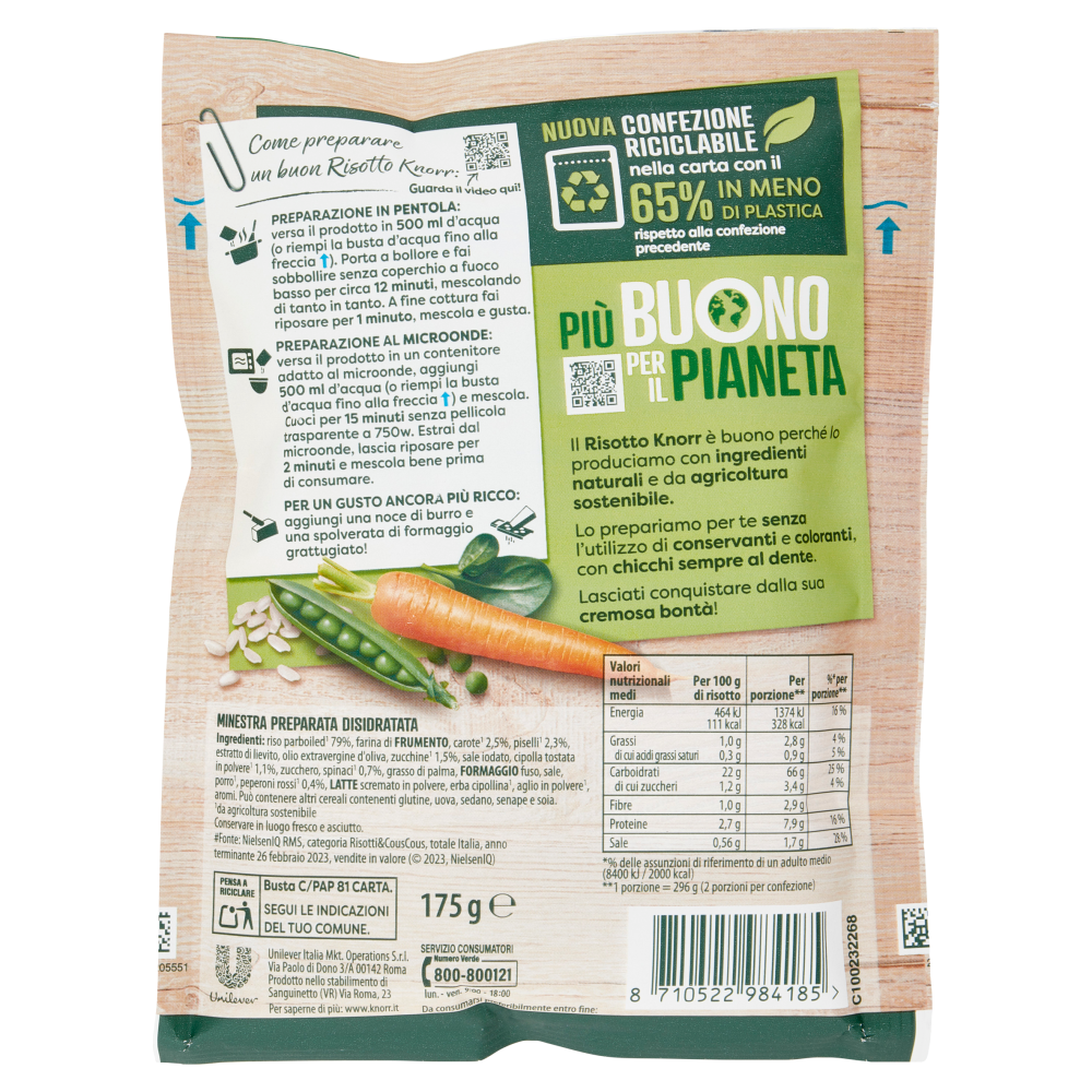Knorr Risotteria Primavera 175 g Carrefour