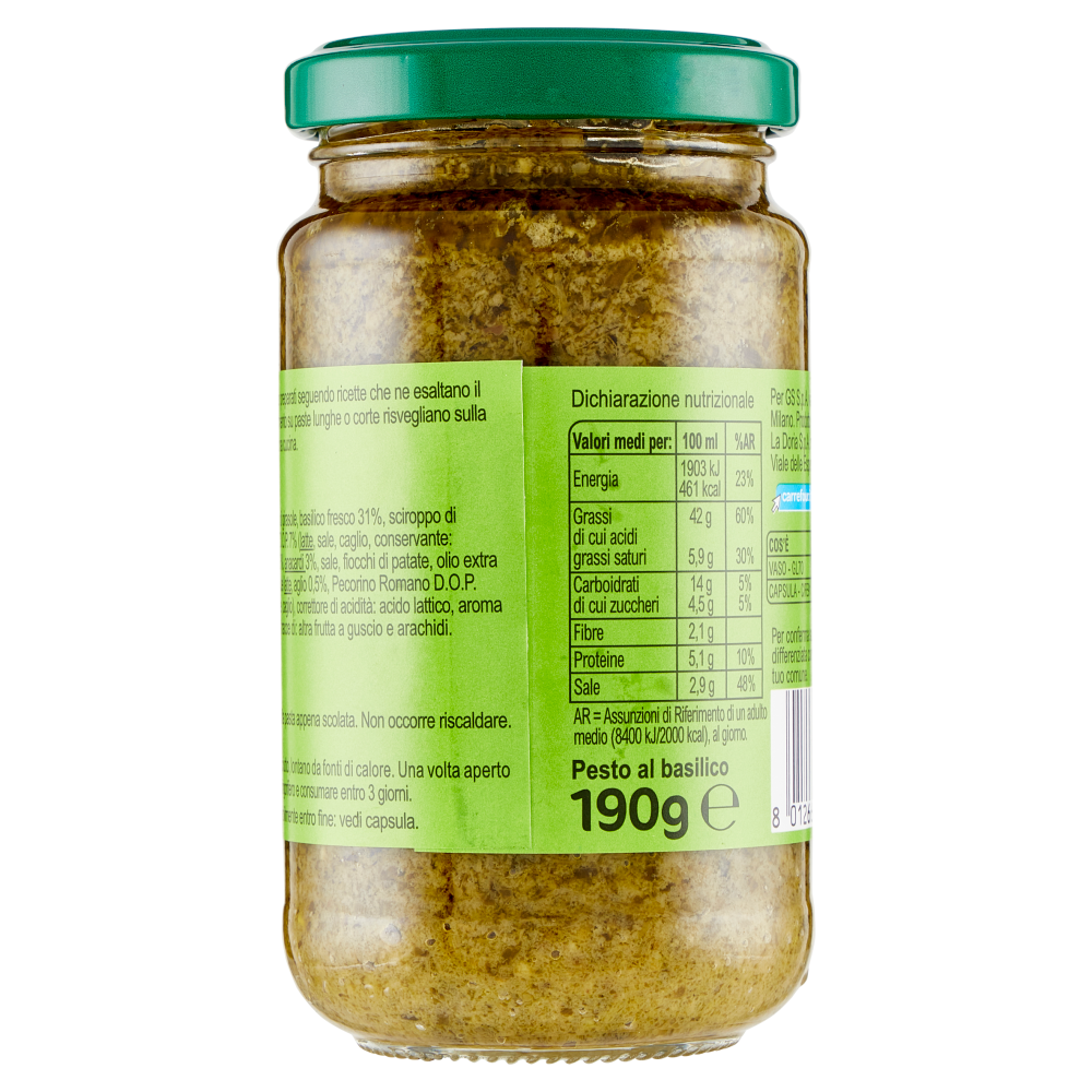 Carrefour Classic Pesto 190 g Carrefour
