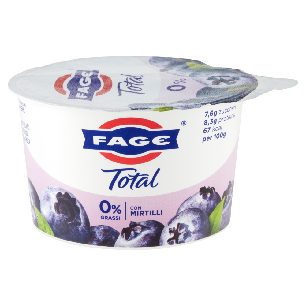 Fage Total 0% Grassi con Mirtilli 150 g