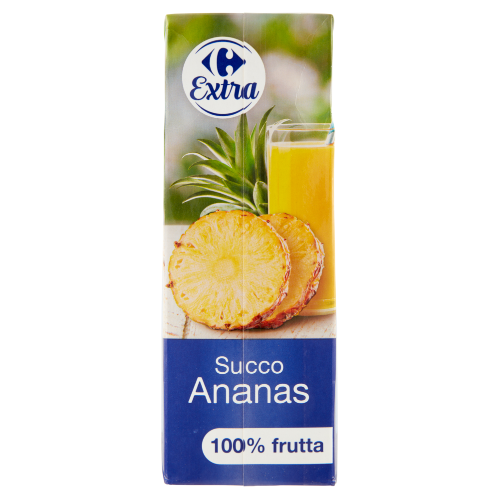 Carrefour Extra Succo Ananas 100% Frutta 1 L