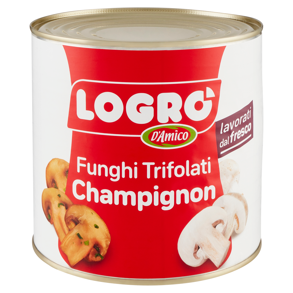 Logrò Funghi Trifolati Champignon 2400 g
