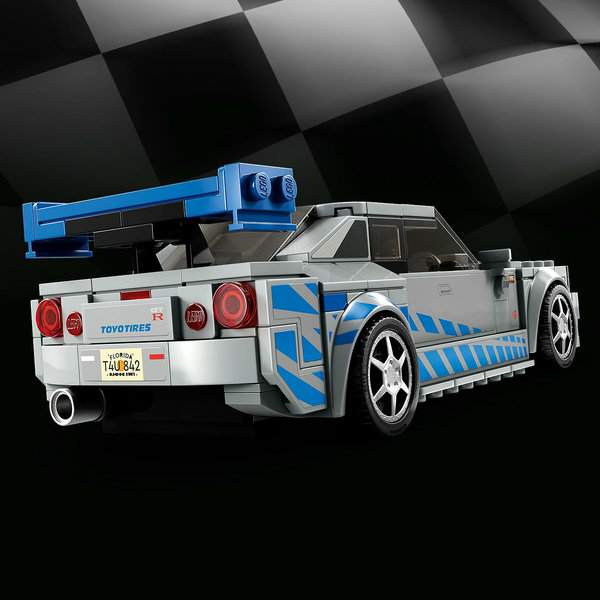 LEGO Speed Champions 2 Fast 2 Furious Nissan Skyline GT-R (R34)