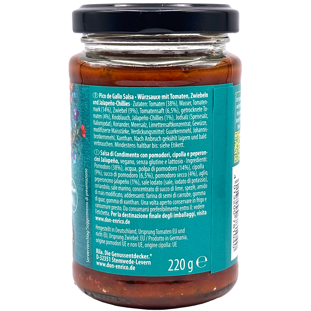 SALSA PICO DE GALLO 200ml