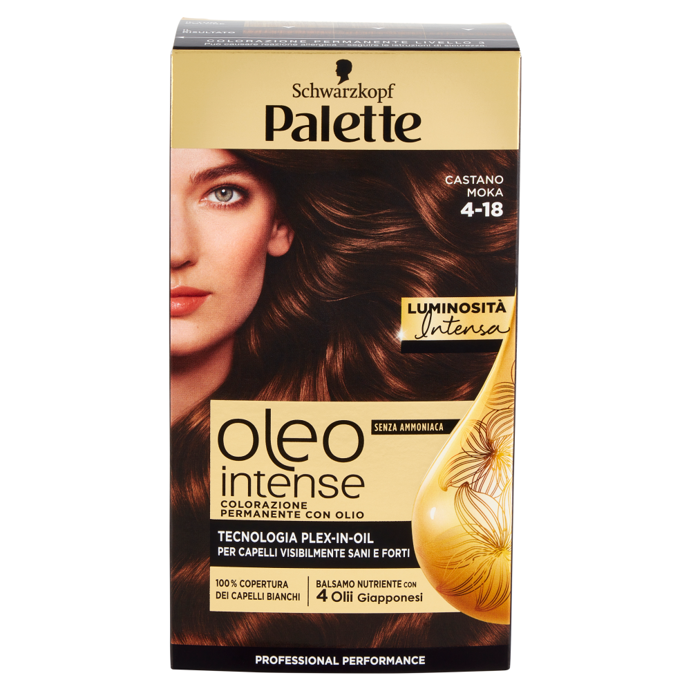 Palette oleo intense Castano Moka 4-18
