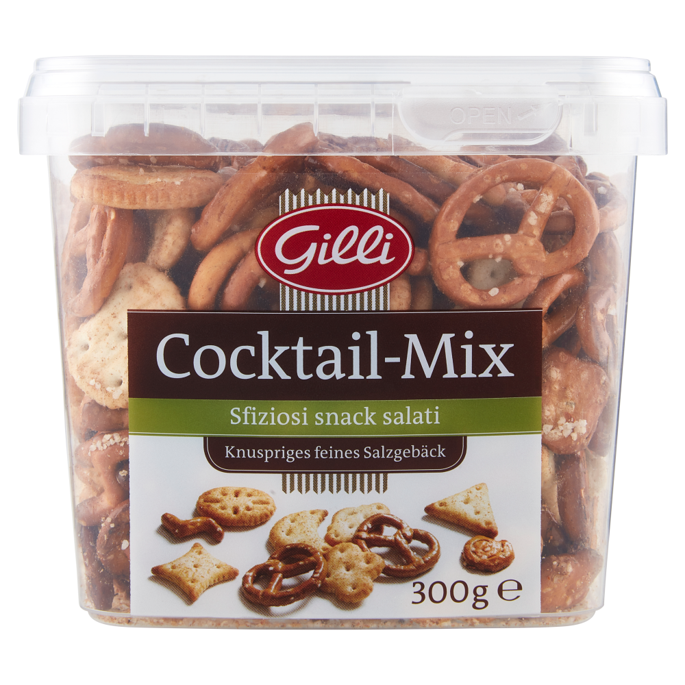 Gilli Cocktail-Mix Sfiziosi snack salati 300 g
