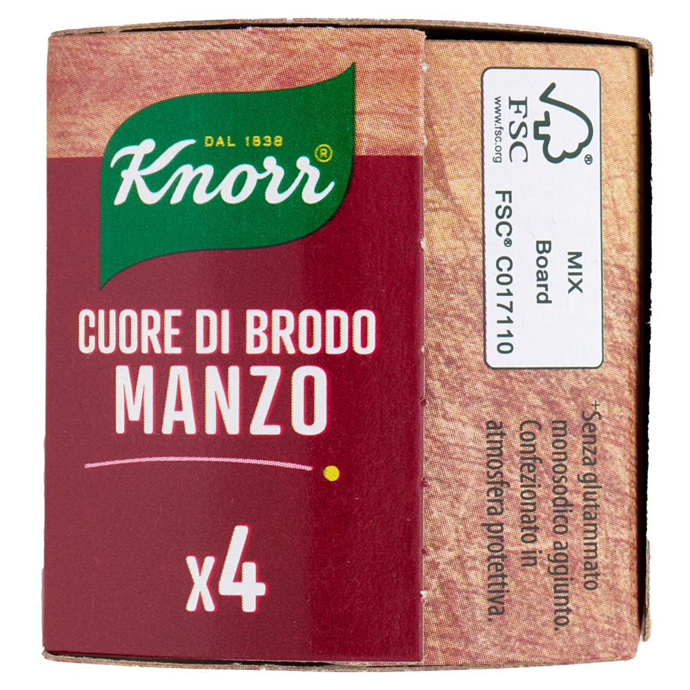 Knorr Cuore di Brodo Manzo 4 x 28 g