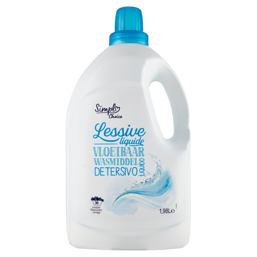 Simpl Choice Detersivo Liquido 1,98 L