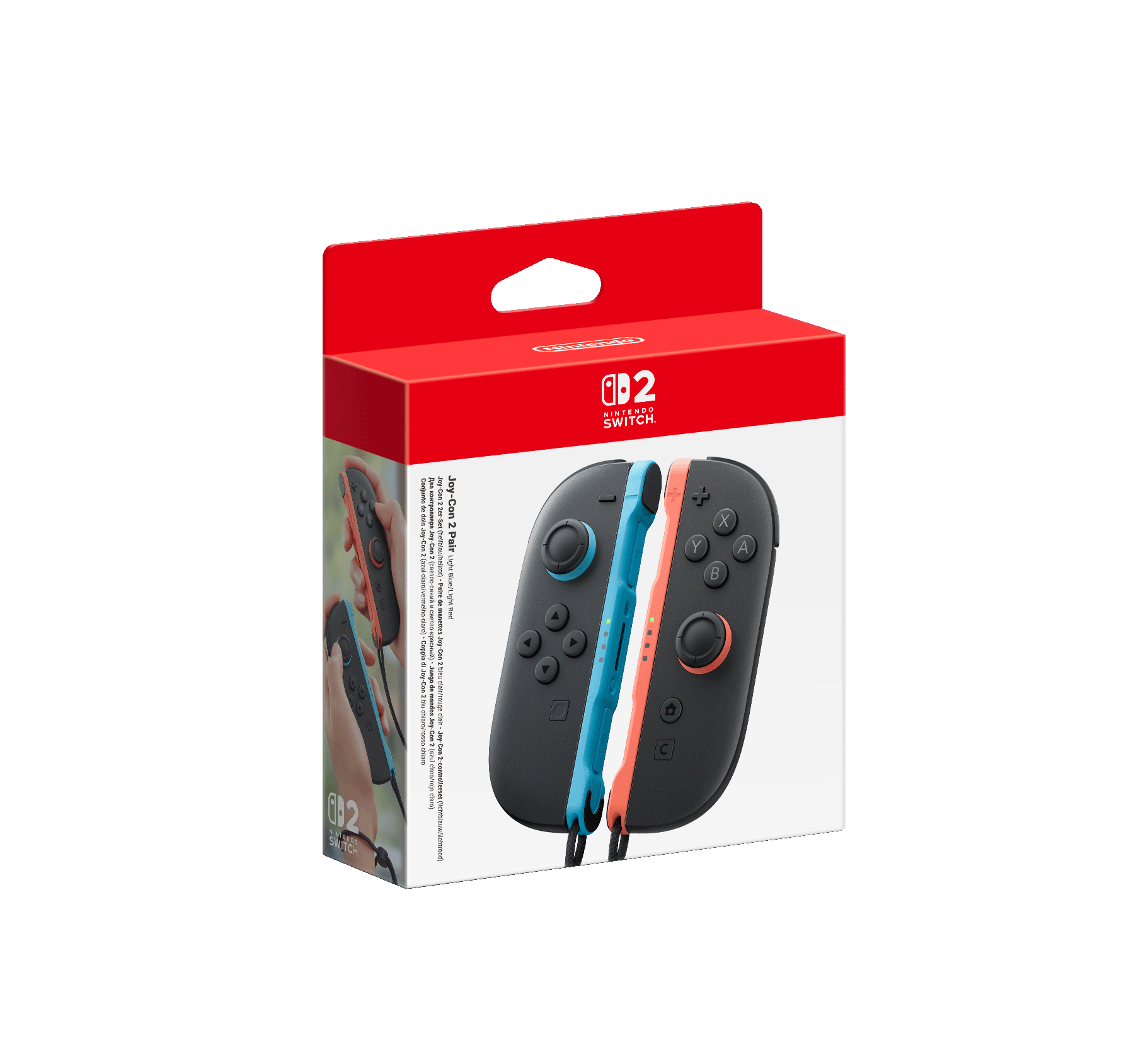 Nintendo Joy-Con 2 Nero, Blu, Rosso Bluetooth Joystick Analogico/Digitale Nintendo Switch 2
