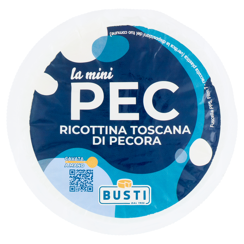 Busti la mini Pec Ricottina Toscana di Pecora