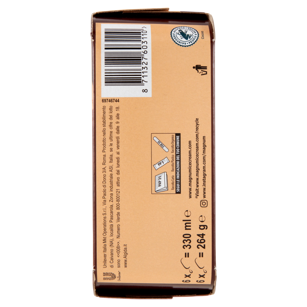 Magnum mini Collection Intense Coffee 6 x 44 g