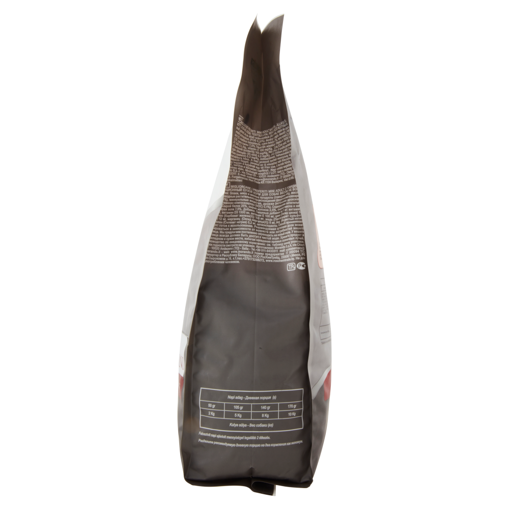 Migliorcane I Preferiti Adult Mini 1-10 Kg Energia e Vitalità con Manzo 1,5 Kg