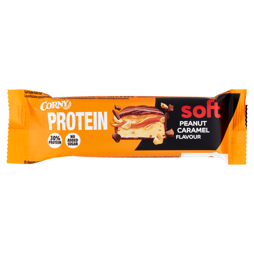 Corny Protein 30% Soft Peanut Caramel Flavour 45 g