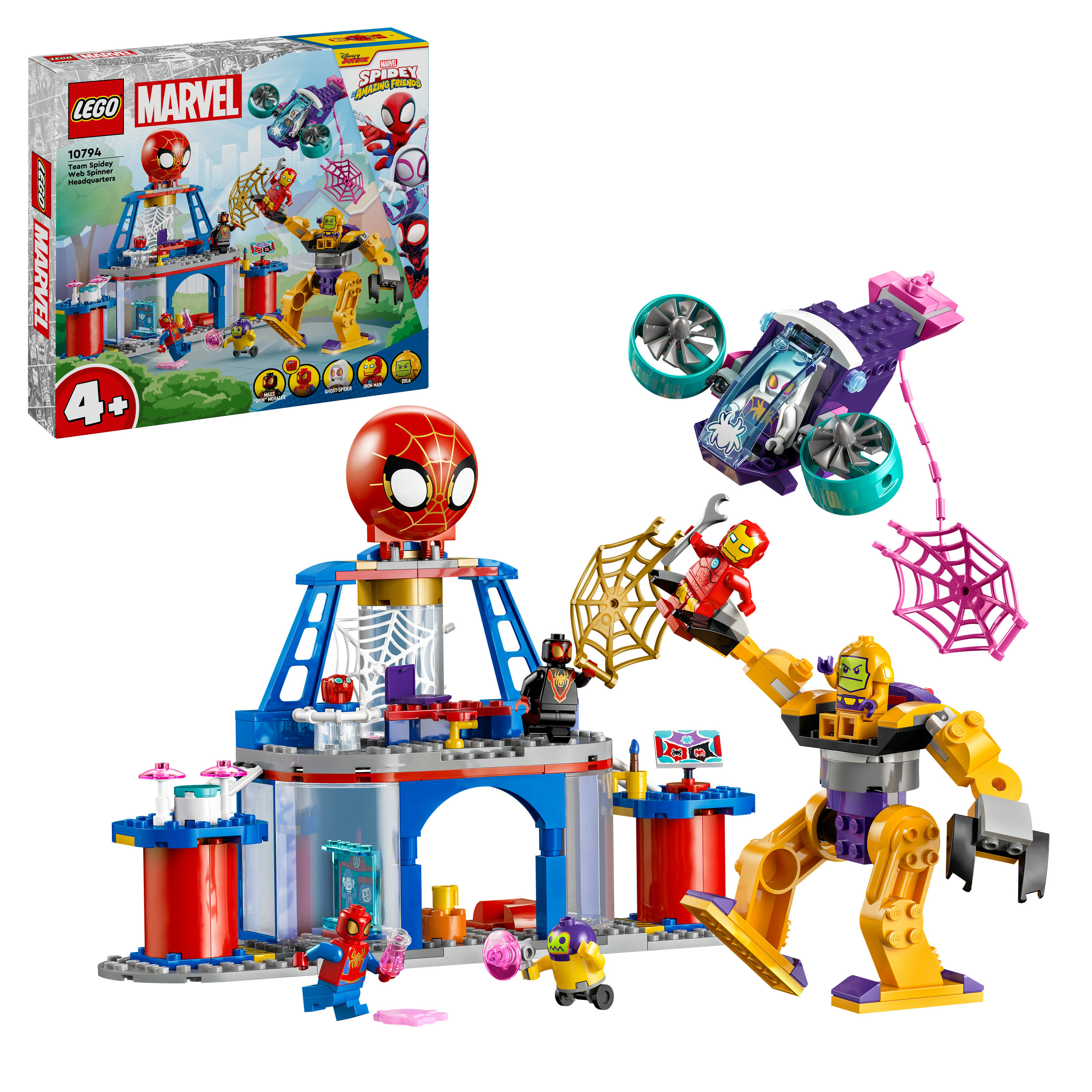 LEGO Quartier generale di Team Spidey