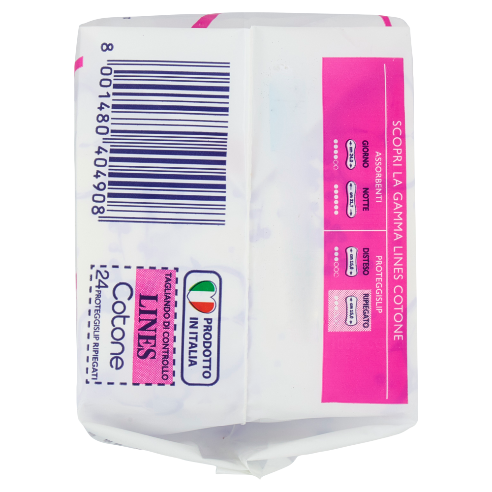 Lines Cotone Proteggislip ripiegati 24 pz