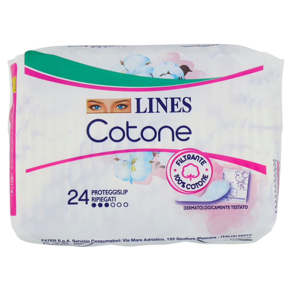Lines Cotone Proteggislip ripiegati 24 pz