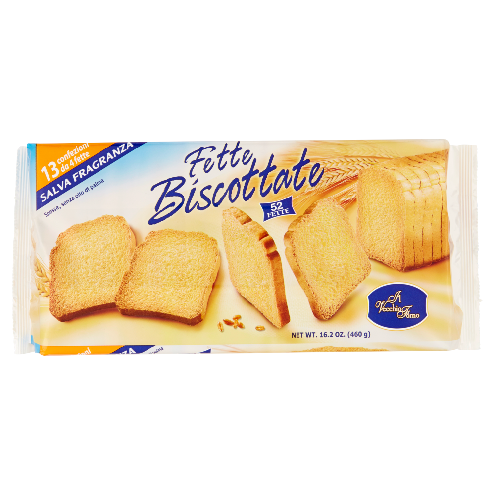 Il Vecchio Forno Fette Biscottate 52 Fette 460 g