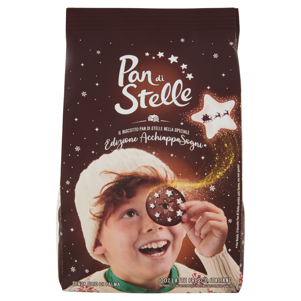 Pan di Stelle Biscotto al Cacao Nocciole e Latte Fresco 100% italiano 350g