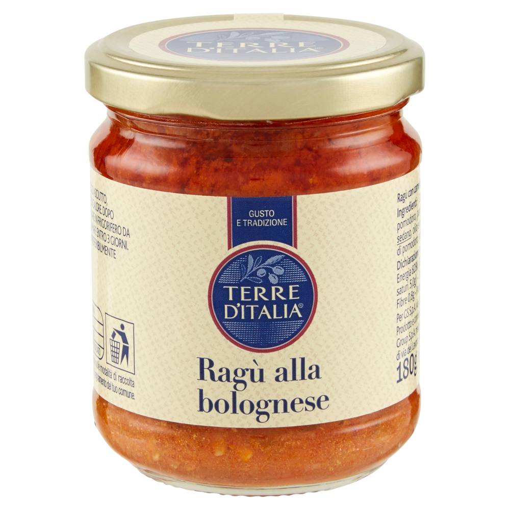 Terre d'Italia Ragù alla bolognese 180 g