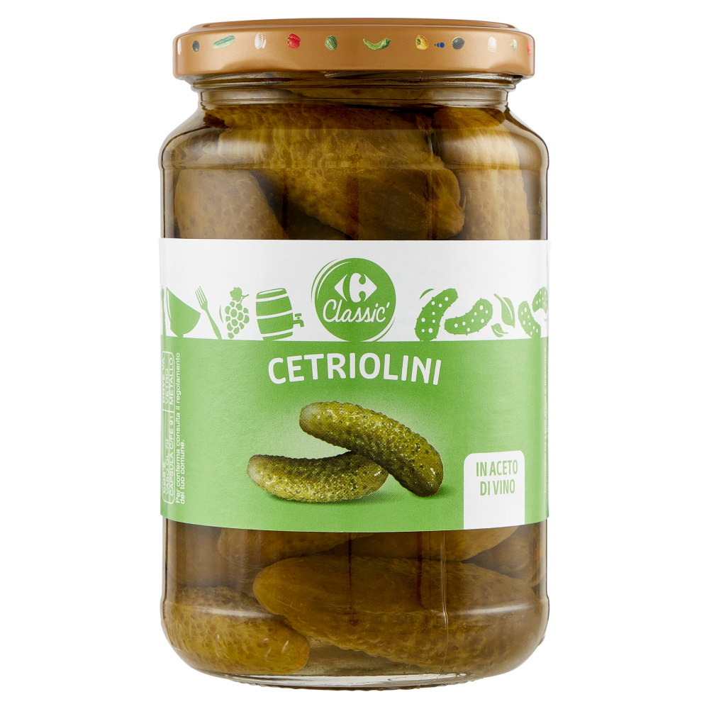 Carrefour Classic Cetriolini 360 g