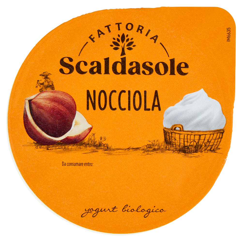 Fattoria Scaldasole Nocciola yogurt biologico 135 g
