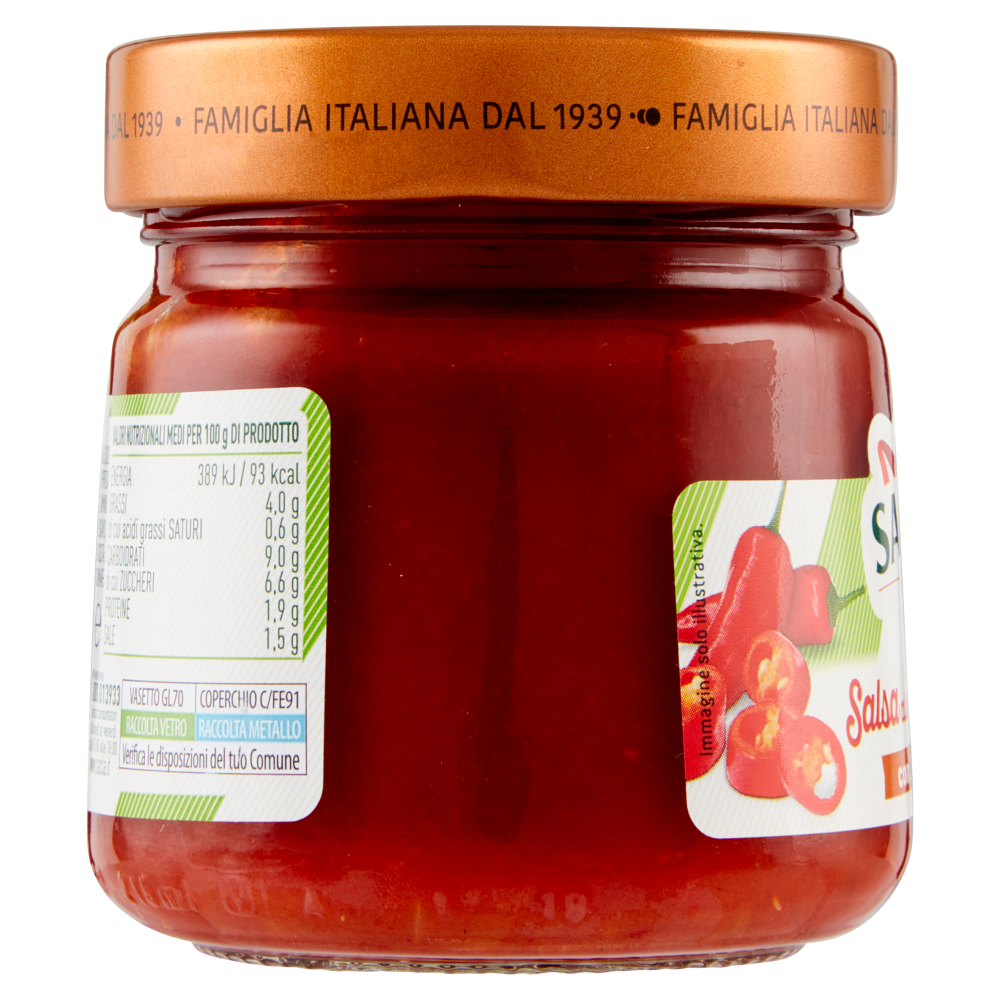 Saclà Salsa alla Messicana con Jalapeño 190 g