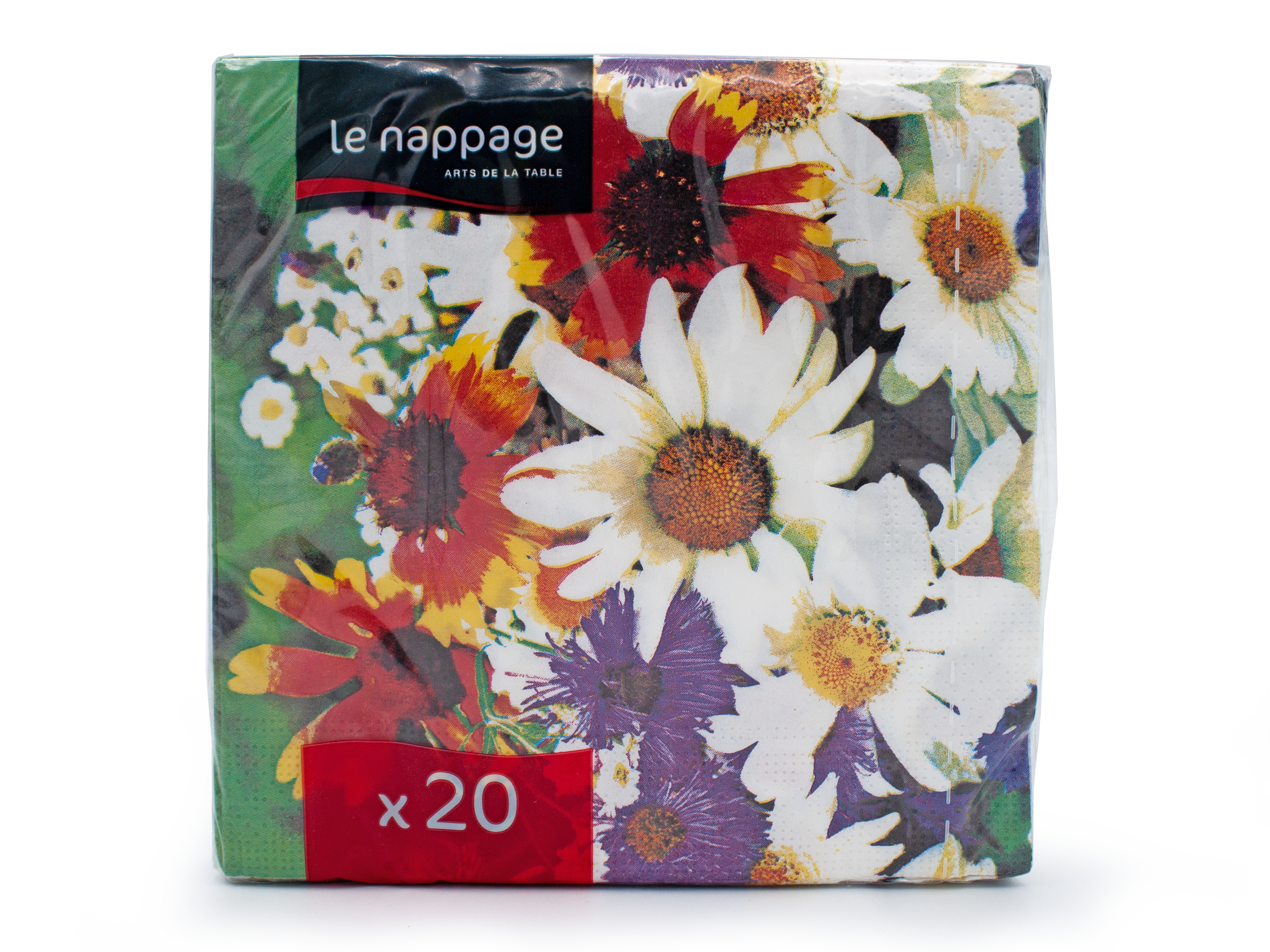 20 tovaglioli 33x33 3 veli Bouquet