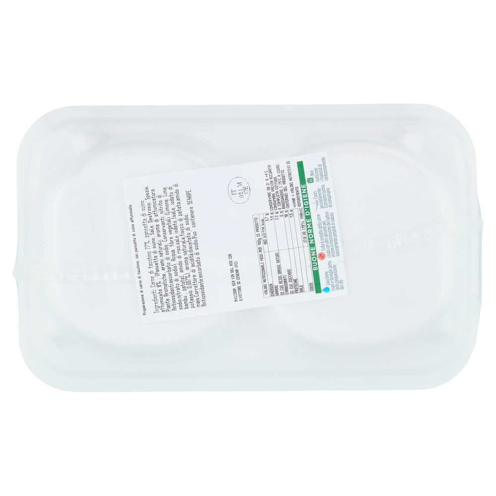 Amadori Bacon Burger 0,204 kg