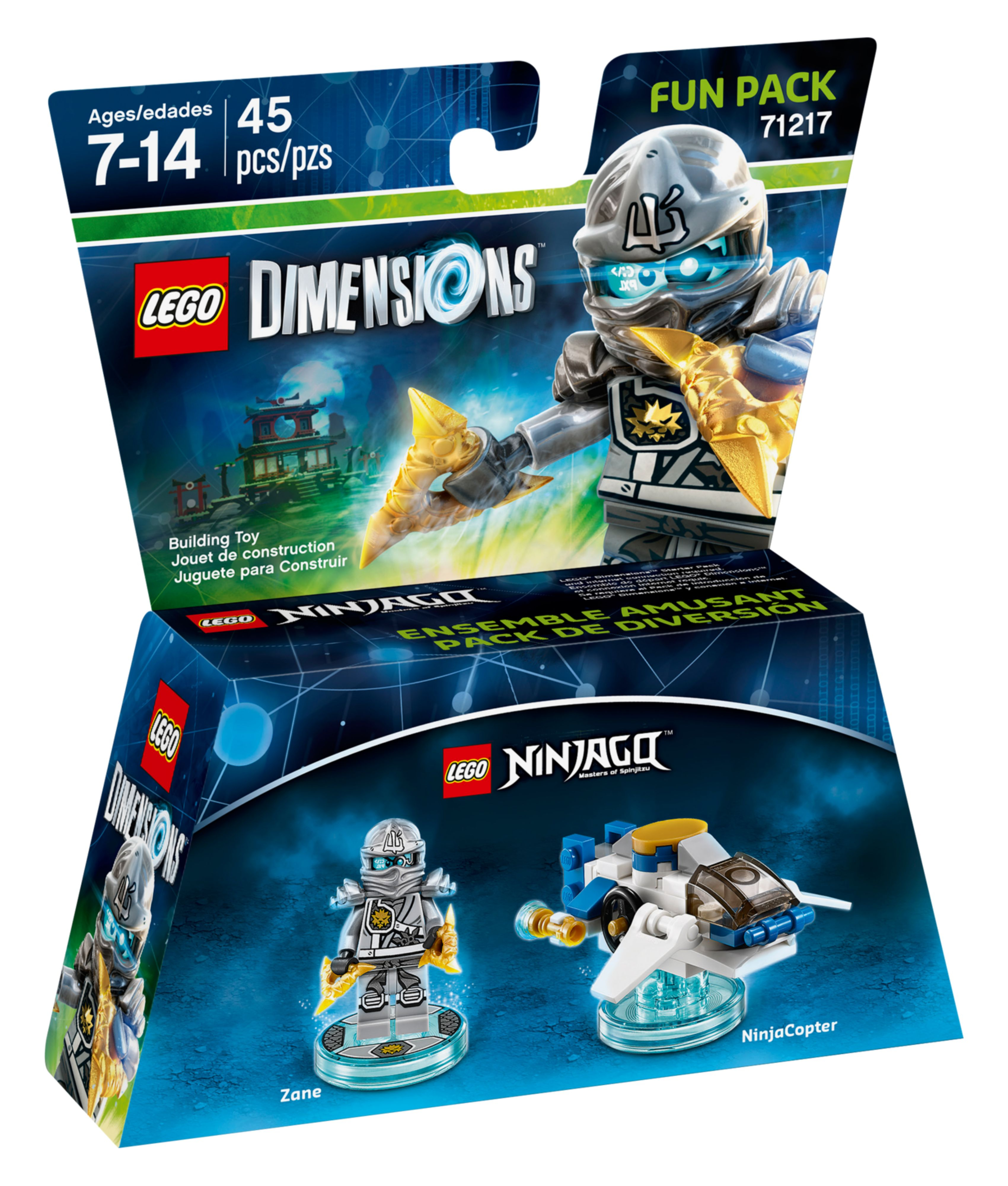 LEGO DIMENSIONS Pacchetto Divertimento Zane - 71217