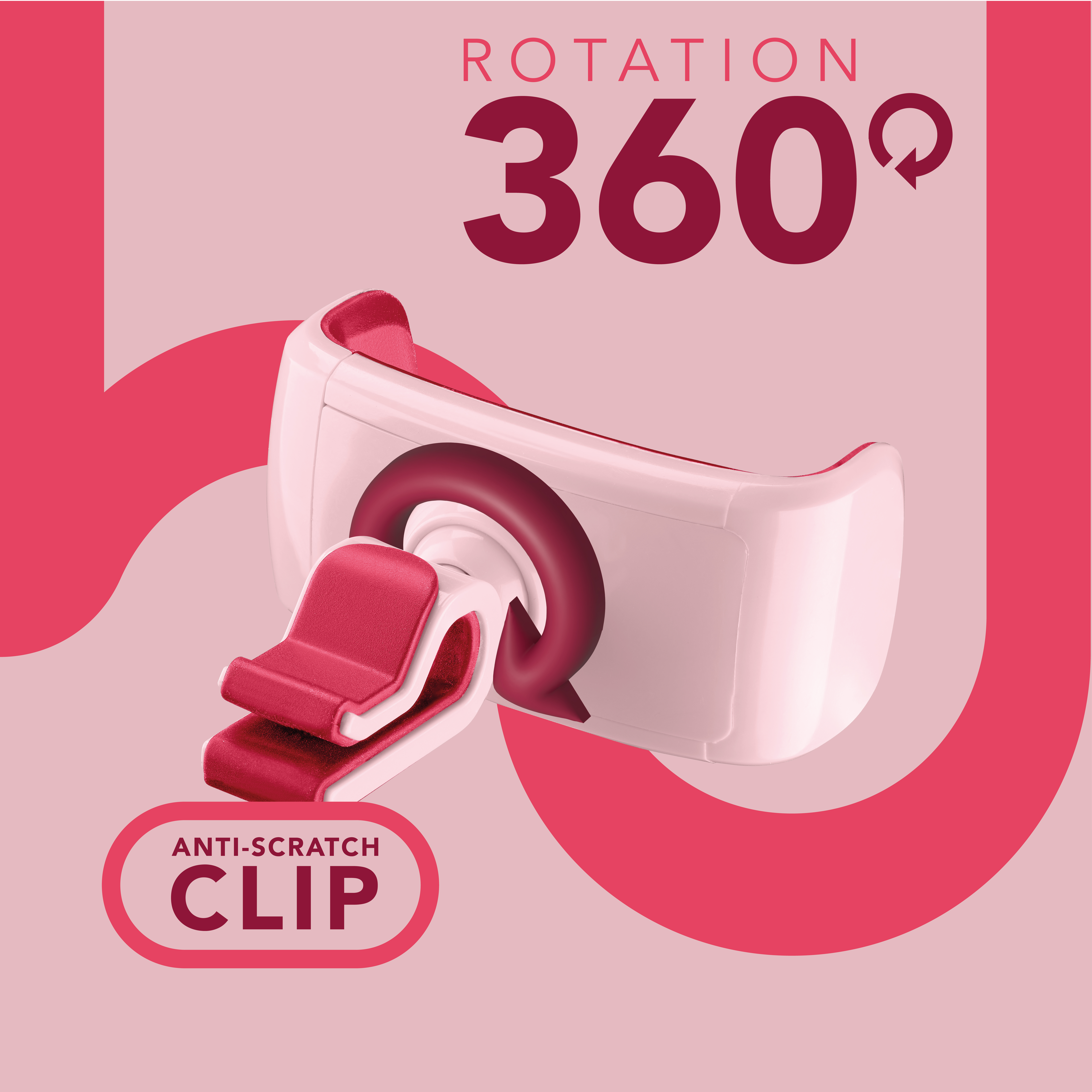 Cellularline Car Holder - Universal Supporto smartphone da auto super colorato