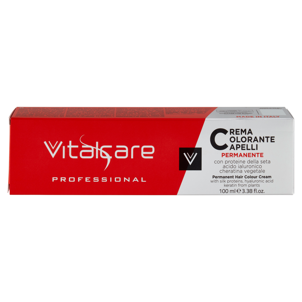 Vitalcare Professional Crema Colorante Capelli Permanente 7/00 Biondo 100 ml