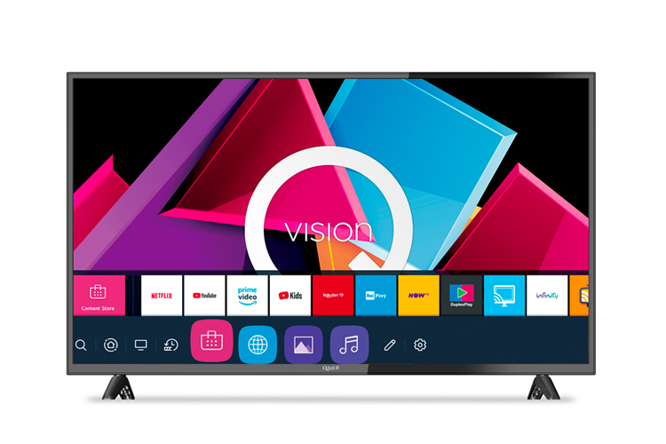 QBell Technology QT45WX73 TV 114,3 cm (45") 4K Ultra HD Smart TV Wi-Fi Nero